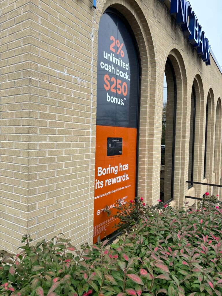 Window Graphics, PNC Bank