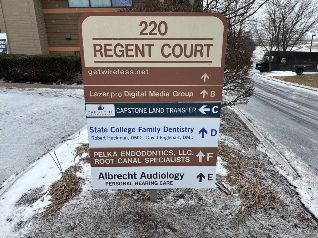 Exterior Signs, Regent Court