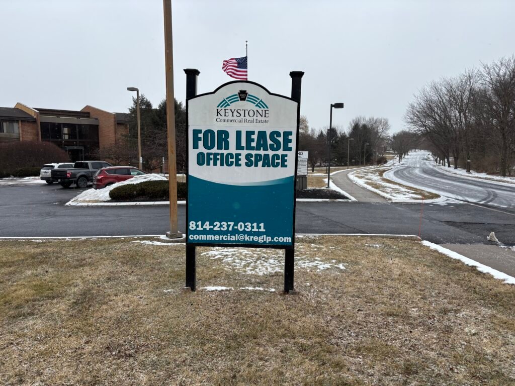 Real Estate Signs, For Lease Office Space