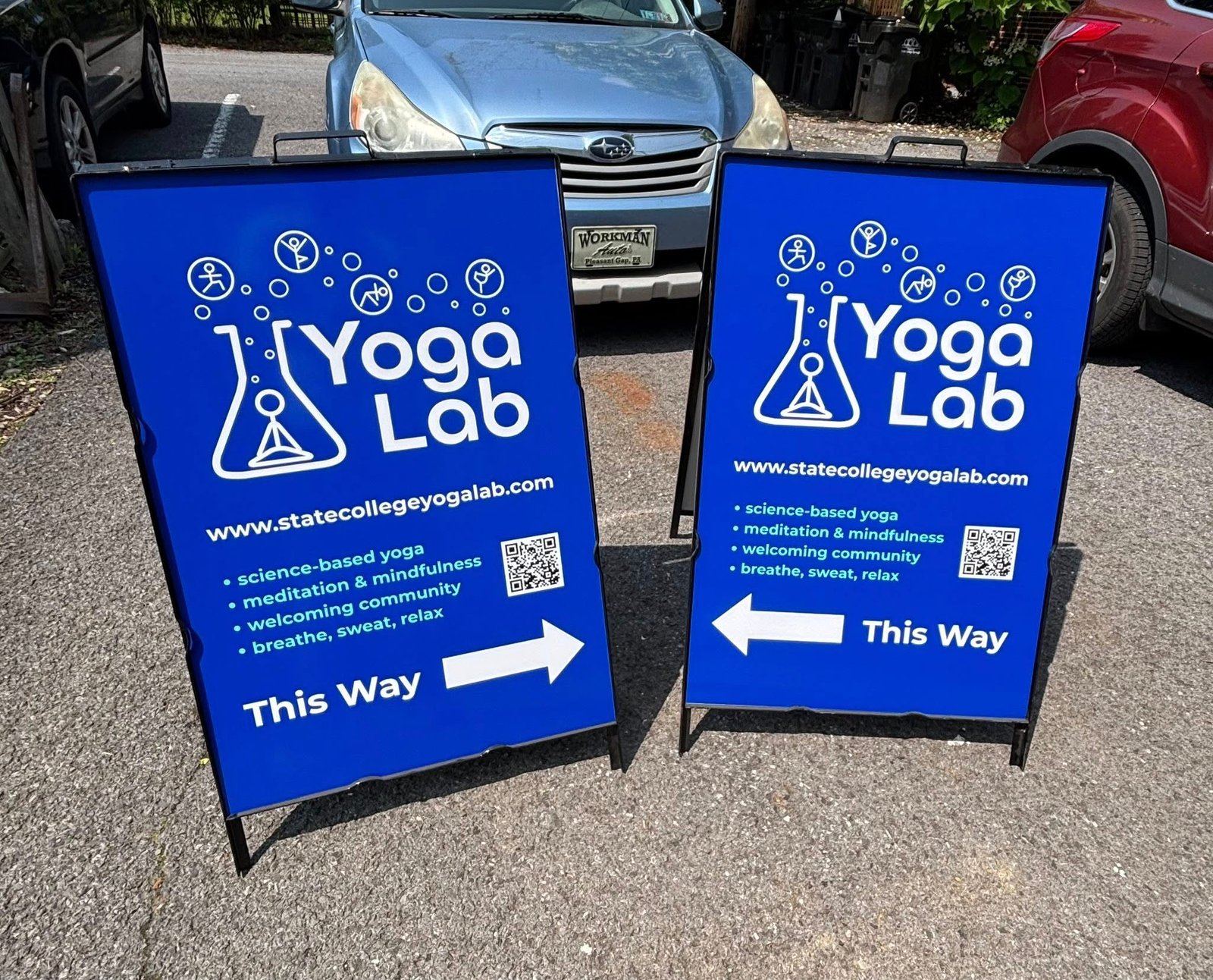 Yard Signs, Yoga Lab