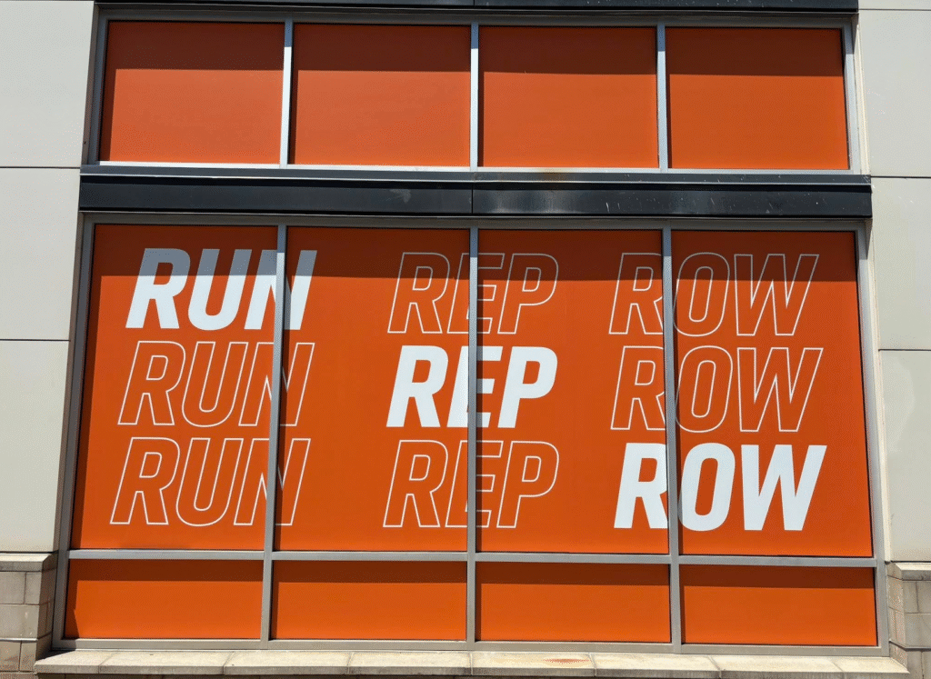 Window Graphics, Orange Theory