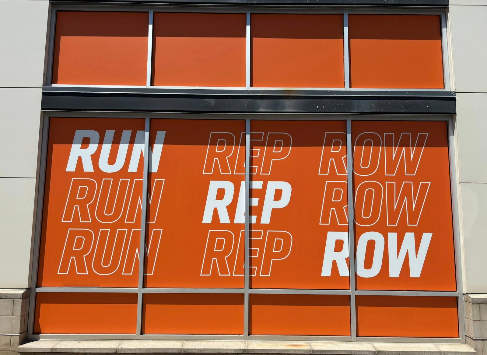 Window Graphics, Orange Theory