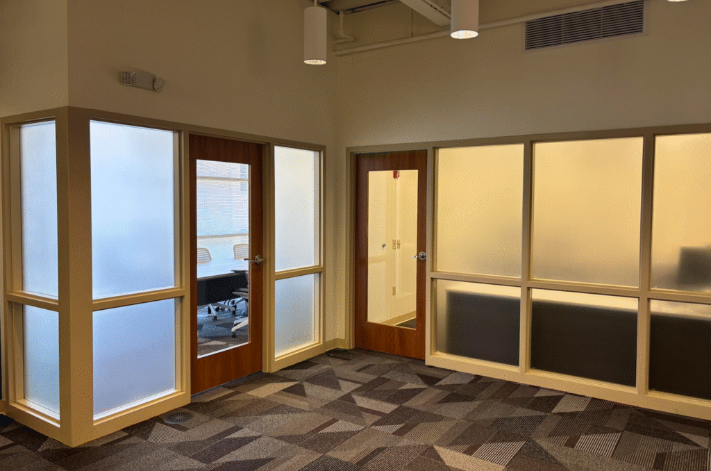 Window Graphics, Frosted