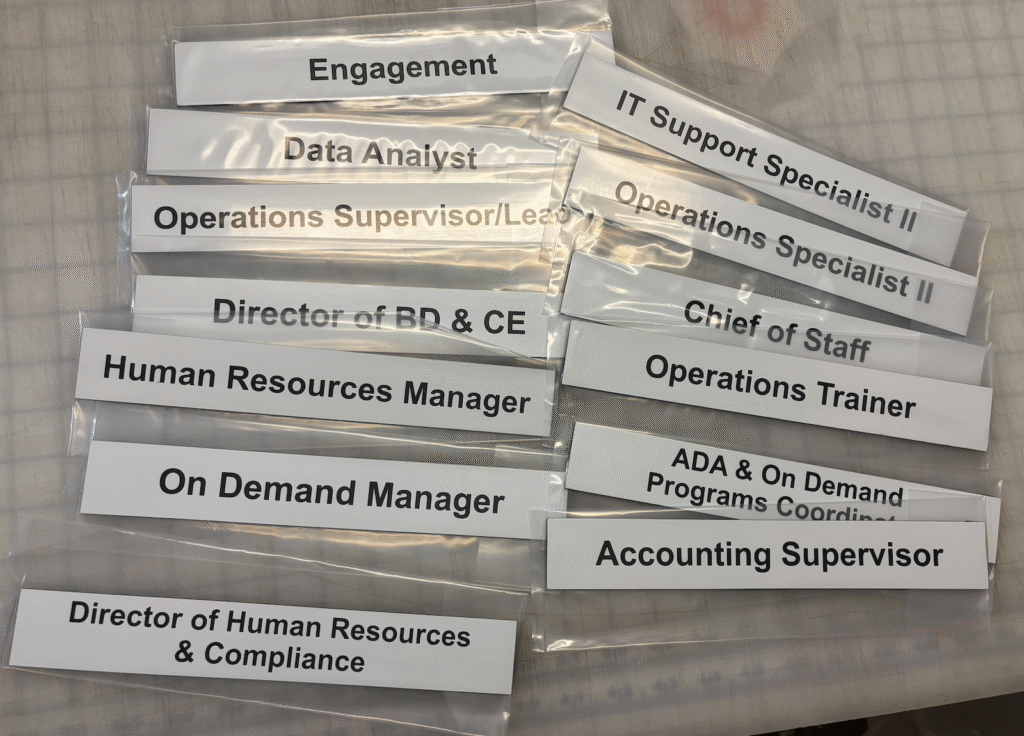 Interior Signs, CATA